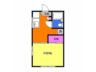 メゾンパレット【1階】の間取り