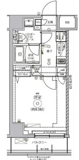RELUXIA CITY 東向島【2階】の間取り