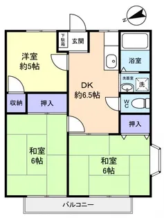 サンコーポ井野【2階】の間取り