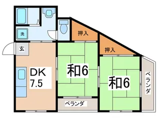 コーセー5番館【3階】の間取り