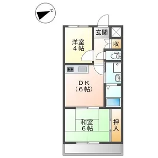 HIJIRIマンション【2階】の間取り