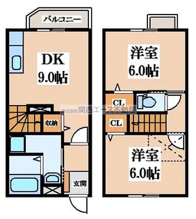 TOWAメゾンの間取り