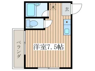 アーバンスクウェア【1階】の間取り