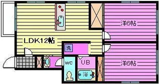 シェアザレ【2階】の間取り