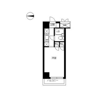 スカイコート世田谷第4【1階】の間取り
