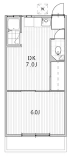 フィオーレ横浜South【2階】の間取り