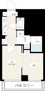AZEST矢口渡【5階】の間取り