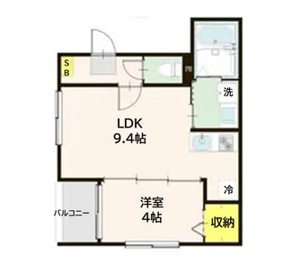 Nest Tomizawa【2階】の間取り