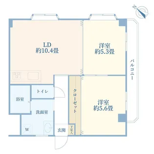 メゾン秀栄【3階】の間取り