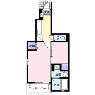 ソルフォルテ【1階】の間取り