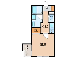 HEBEL Maison S【2階】の間取り