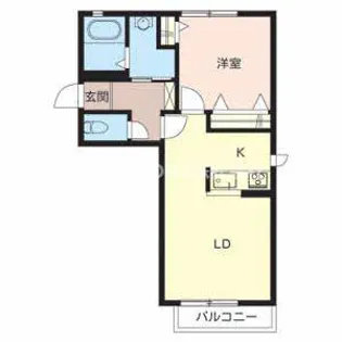 ショーエーハイツ【1階】の間取り