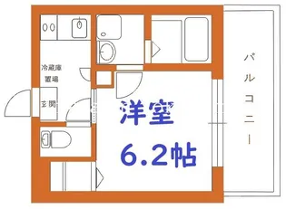 リーヴェル横浜三ッ沢プレミオ【2階】の間取り