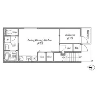 ディー003【1階】の間取り