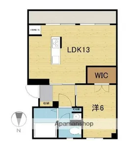 Leaf【4階】の間取り