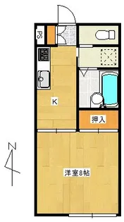 第二目白フェリース【2階】の間取り