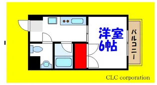 カーサデフローラII【4階】の間取り