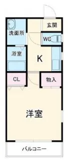 レジデンスTM久下【1階】の間取り