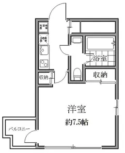 プレール・ドゥーク日本橋リバーサイド【5階】の間取り