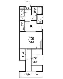 シーズ・レフィネ51【2階】の間取り