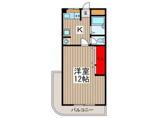 浦和レジデンス【5階】の間取り