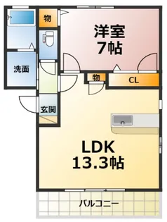アン・エチュード【2階】の間取り