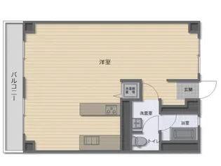 磯子駅前ビル【11階】の間取り