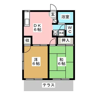 グランドメゾン野火止A【1階】の間取り