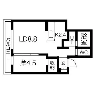 COCO(ココ)【3階】の間取り