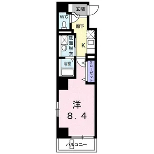 グレイス スクエア【5階】の間取り