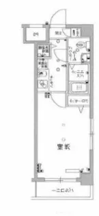 スカイコート錦糸町【2階】の間取り