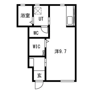 EQUUS A【1階】の間取り