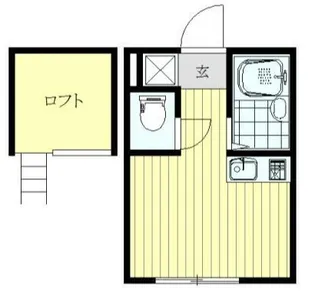 マーベラス赤羽北【2階】の間取り