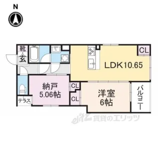 ForestGarden室町御池【2階】の間取り