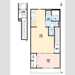 リーブルファイン柏高田【1階】の間取り