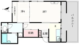 塩崎ハウス【3階】の間取り