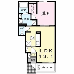 BE FREE【1階】の間取り