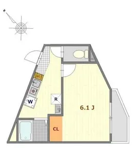 コデッタコーポ【2階】の間取り