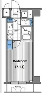 グランド・ガーラ三田【6階】の間取り