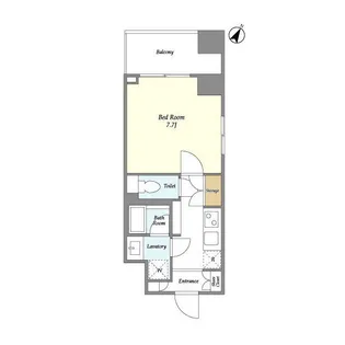 ナーベルお茶の水【7階】の間取り
