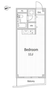 RAYHAUS八幡山【2階】の間取り