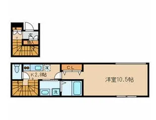 カーサセレージャ【2階】の間取り