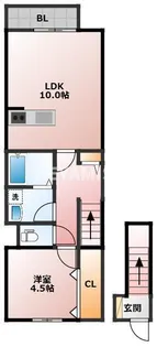 レジデンス小川【2階】の間取り