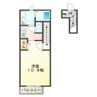 ミルキーウェイ【2階】の間取り