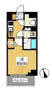 SHOKEN Residence横浜伊勢町【6階】の間取り