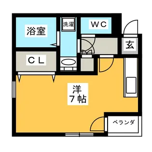 URBAN STREAM【5階】の間取り