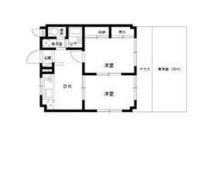セブンライツ・イマイ【1階】の間取り