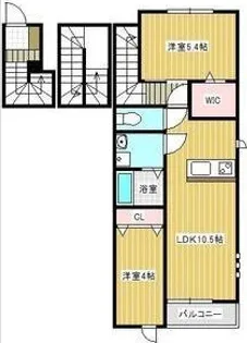 Ilima明石南【3階】の間取り