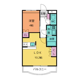 フェアリーフォレスト【2階】の間取り