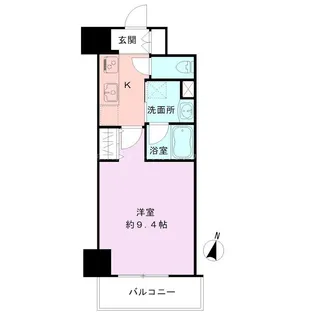 S-FORT新潟駅前【8階】の間取り